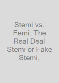 Stemi vs. Femi: The Real Deal Stemi or Fake Stemi,