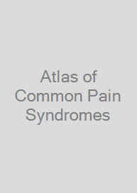 Cover Atlas of Common Pain Syndromes