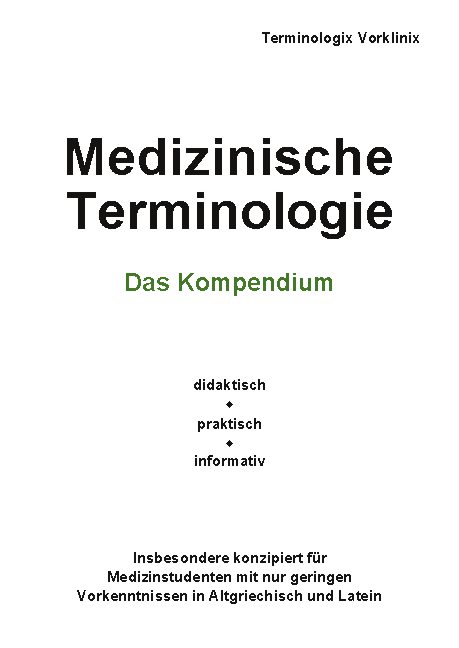 Medizinische Terminologie