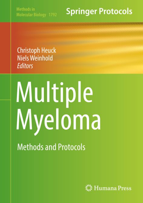 Multiple Myeloma: Methods and Protocols