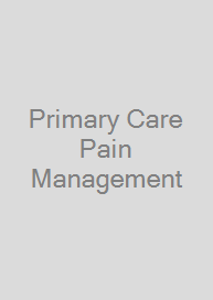 Primary Care Pain Management