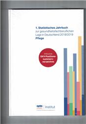 Cover 1. Statistisches Jahrbuch zur gesundheitsfachberuflichen Lage in Deutschland 2018/2019