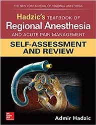 Cover Hadzics Textbook of Regional Anesthesia and Acute Pain Management: