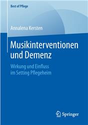 Cover Musikinterventionen und Demenz