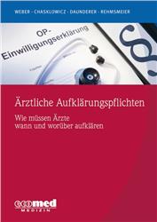 Cover Ärztliche Aufklärungspflichten