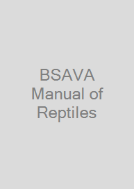 Cover BSAVA Manual of Reptiles