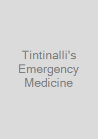 Cover Tintinalli's Emergency Medicine