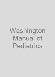Cover Washington Manual of Pediatrics