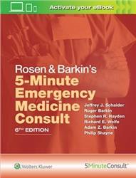Cover Rosen & Barkins 5-Minute Emergency Medicine Consult
