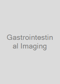 Cover Gastrointestinal Imaging