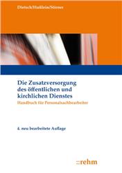 Cover Die Zusatzversorgung des öffentlichen und kirchlichen Dienstes