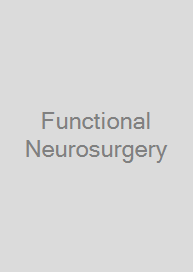 Cover Functional Neurosurgery