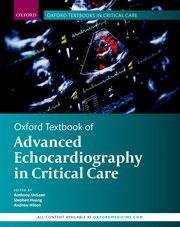 Cover Oxford Textbook of Advanced Critical Care Echocardiography