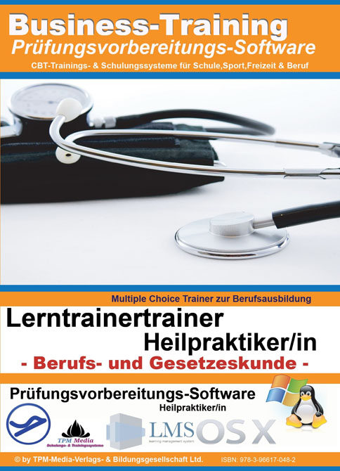 Heilpraktiker - Berufs- und Gesetzeskunde CD-ROM/DVD