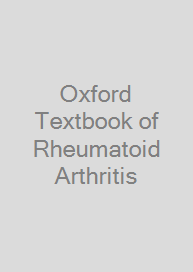 Cover Oxford Textbook of Rheumatoid Arthritis