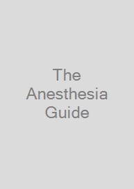 Cover The Anesthesia Guide