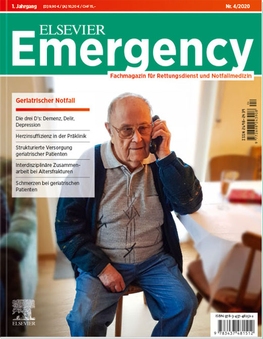 Elsevier Emergency. Geriatrischer Notfall. 4/2020