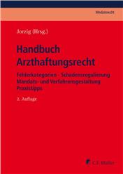 Cover Handbuch Arzthaftungsrecht