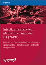 Cover Infektionskrankheiten: Maßnahmen nach der Diagnostik Teil 2