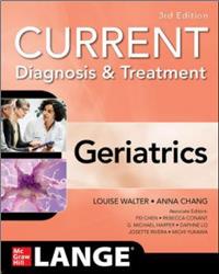 Cover Current Diagnosis and Treatment: Geriatrics