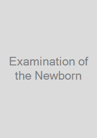 Cover Examination of the Newborn