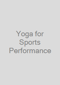 Cover Yoga for Sports Performance