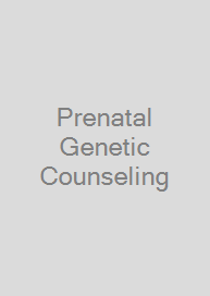 Cover Prenatal Genetic Counseling