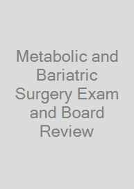 Cover Metabolic and Bariatric Surgery Exam and Board Review