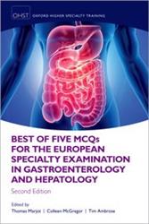 Cover Best of Five MCQS for the European Specialty Examination in Gastroenterology and Hepatology