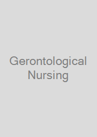 Cover Gerontological Nursing