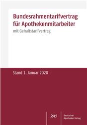 Cover Bundesrahmentarifvertrag für Apothekenmitarbeiter