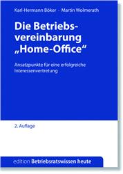 Cover Die Betriebsvereinbarung "Home-Office"