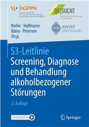 Cover S3-Leitlinie Screening, Diagnose und Behandlung alkoholbezogener Störungen