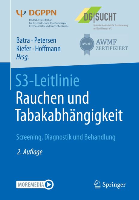 S3-Leitlinie Screening, Diagnose und Behandlung des schädlichen und abhängigen Tabakkonsums