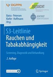 Cover S3-Leitlinie Screening, Diagnose und Behandlung des schädlichen und abhängigen Tabakkonsums