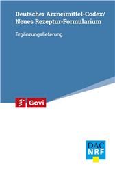 Cover Deutscher Arzneimittel-Codex (DAC) / Neues Rezeptur Formularium (NRF) 1/2021 Ergänzungslieferung