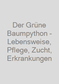 Der Grüne Baumpython - Lebensweise, Pflege, Zucht, Erkrankungen