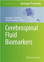 Cover Cerebrospinal Fluid Biomarkers