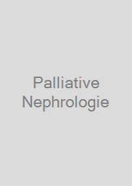 Cover Palliative Nephrologie