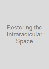 Restoring the Intraradicular Space