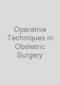 Cover Operative Techniques in Obstetric Surgery