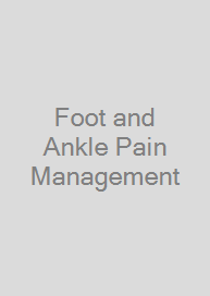 Cover Foot and Ankle Pain Management