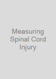 Cover Measuring Spinal Cord Injury