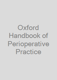 Cover Oxford Handbook of Perioperative Practice