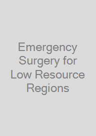 Cover Emergency Surgery for Low Resource Regions