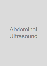 Abdominal Ultrasound