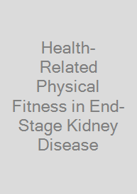 Cover Health-Related Physical Fitness in End-Stage Kidney Disease