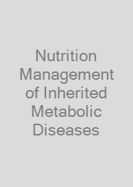 Cover Nutrition Management of Inherited Metabolic Diseases
