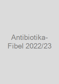 Cover Antibiotika-Fibel 2022/23