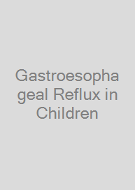 Cover Gastroesophageal Reflux in Children